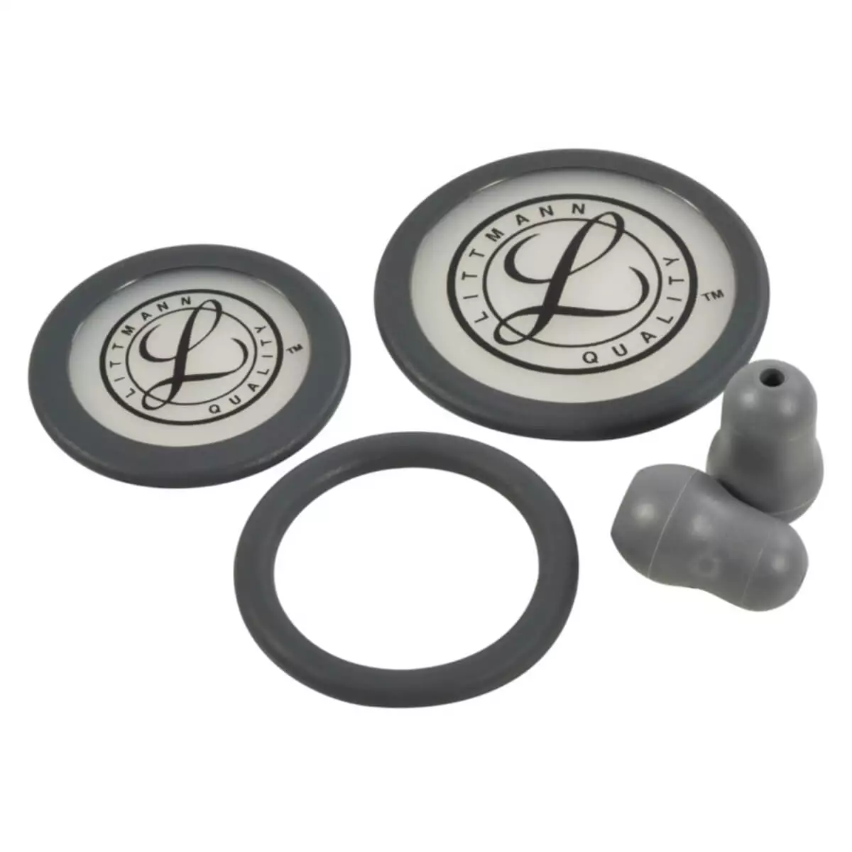 Littmann Spare Parts Kit for Classic III, Cardiology IV & CORE Stethoscopes Gray