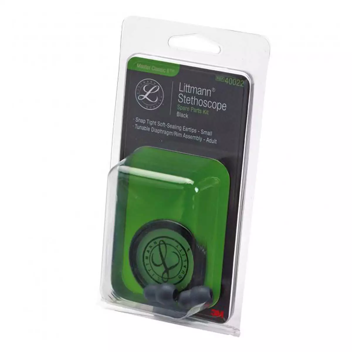 Littmann Spare Parts Kit for Master Classic II Stethoscopes Black