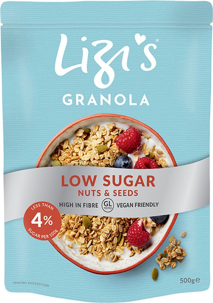 Lizi's LIZIs Granola, Low Sugar 500g