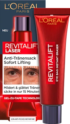 Revitalift Laser Eye Bag Instant Eraser Eye Cream, 15 ml