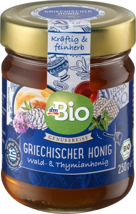 dmBio Greek honey, 250 g