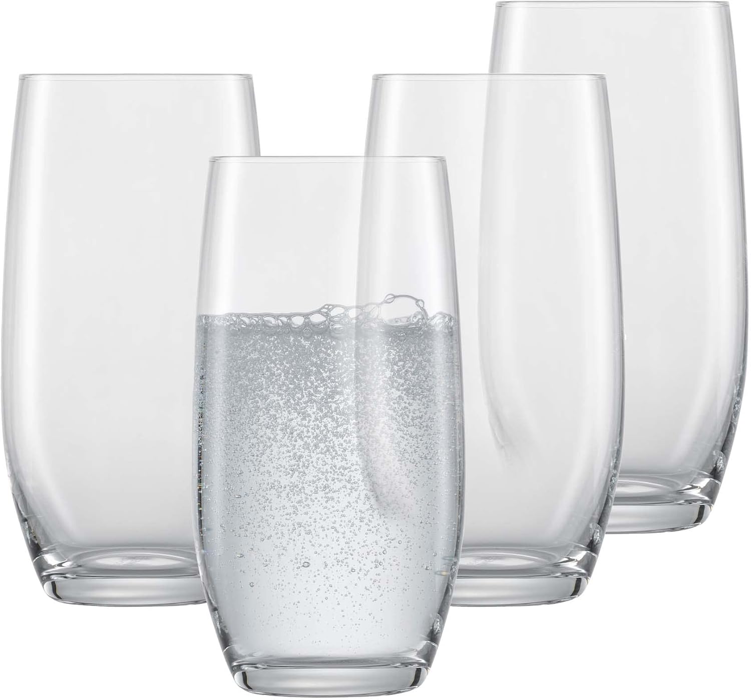 SCHOTT ZWIESEL Allround Glass For You (Set of 4), Versatile Drinking Glasses, Dishwasher Safe Tritan Crystal Glasses, Made in Germany (Item No. 121875), Crystal