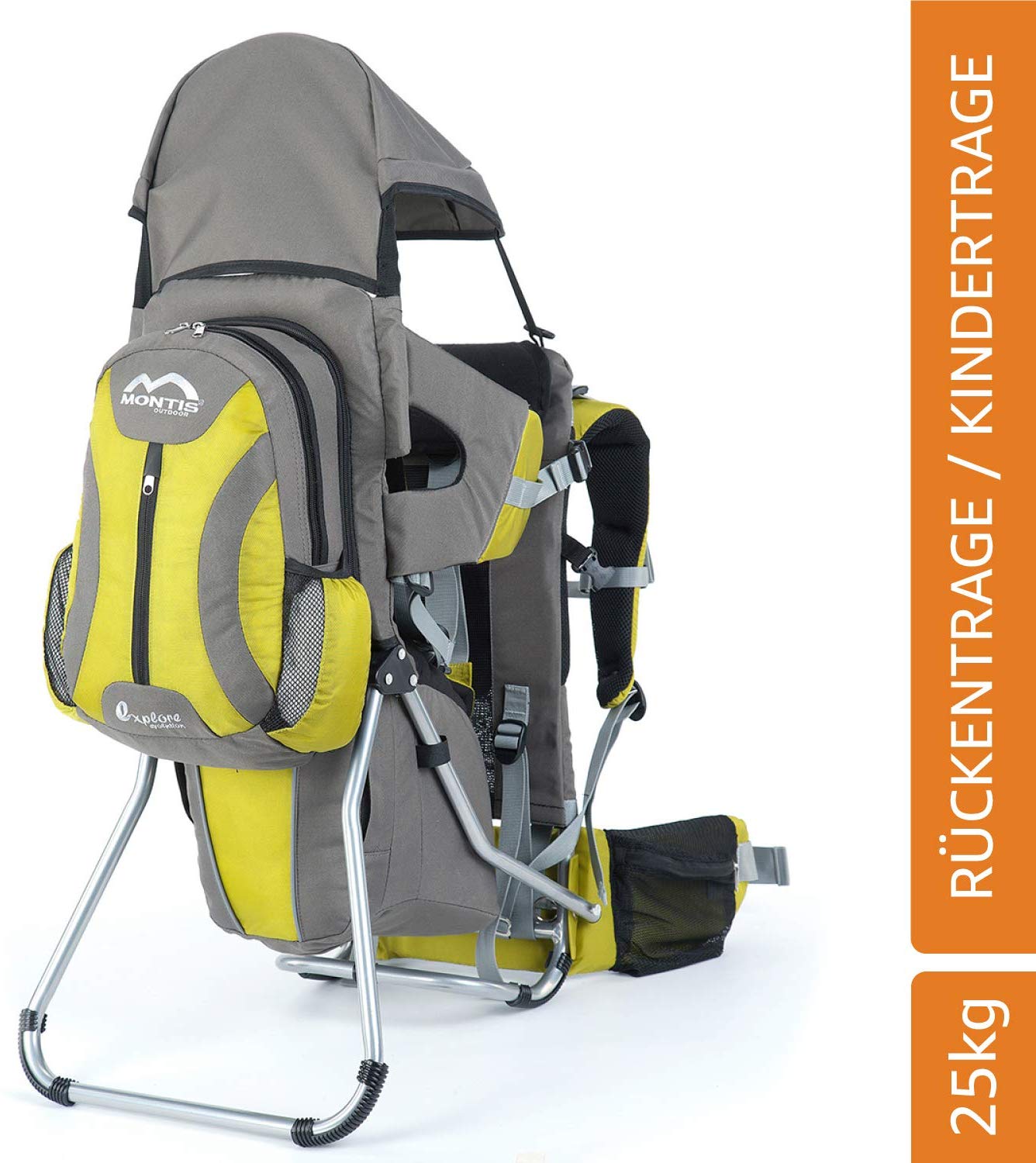 M MONTIS OUTDOOR Montis Back Carrier For Children Up To 25 Kg, Babies And Toddlers With Stab
