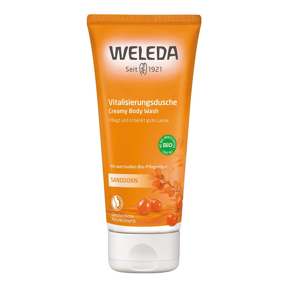 Cream Shower Gel with Sea Buckthorn 200ml Weleda