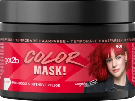 Got2B Hair tint color mask, color boost red, 150 ml