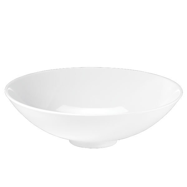 White Löber bowl (36.5cm) by KPM