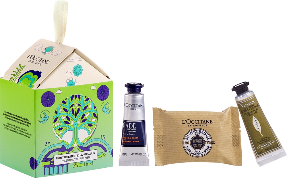 LOCCITANE L’Occitane Men Ornament Gift Set (For Face and Body) for Men