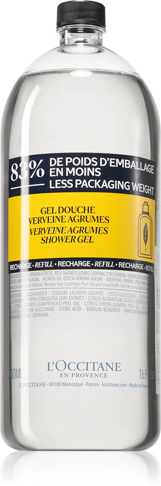 L'Occitane Verbena Citrus Shower Gel