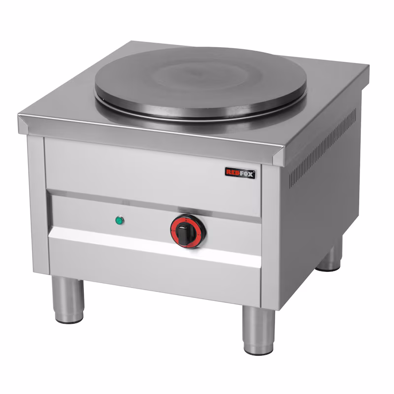 LOCHER electric gas burner 5.0 kW, heavy-duty design in stainless steel 18/10, 400 V