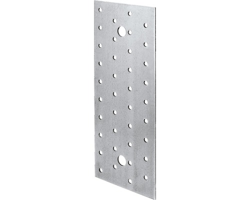 Alberts Perforated plate 200 x 80 mm, sendzimir galvanized, 1 piece