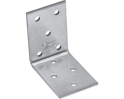 Meister Perforated plate angle 60x60x40x2.5 mm sendzimir galvanized, 1 piece