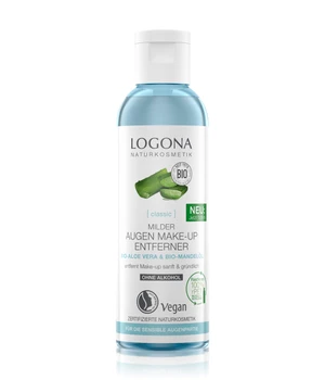 Logona Classic Mild Eye Make-up Remover Organic Aloe Vera & Organic Almond Oil 125 ml