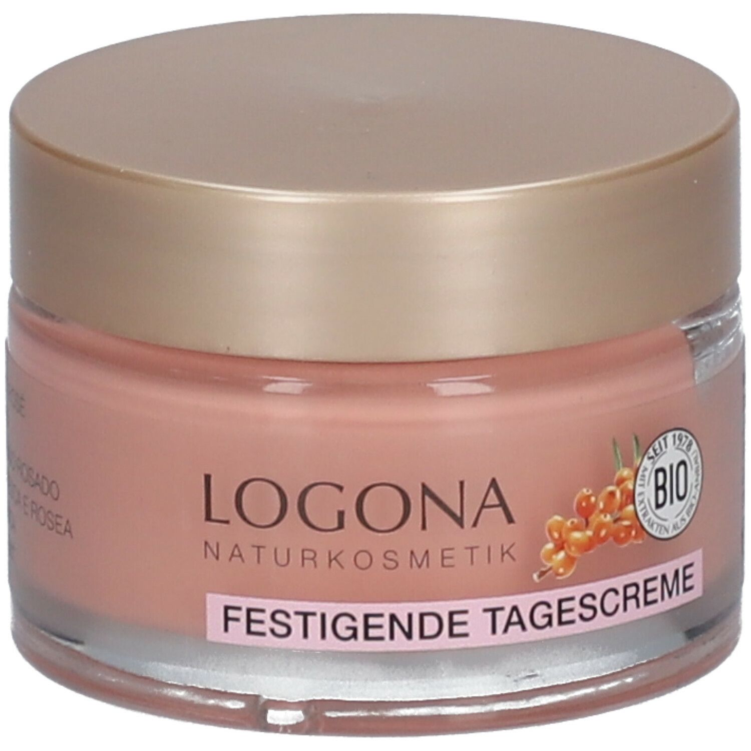 LOGONA NATURAL COSMETICS FIRMING DAY CREAM Rose 50 ml