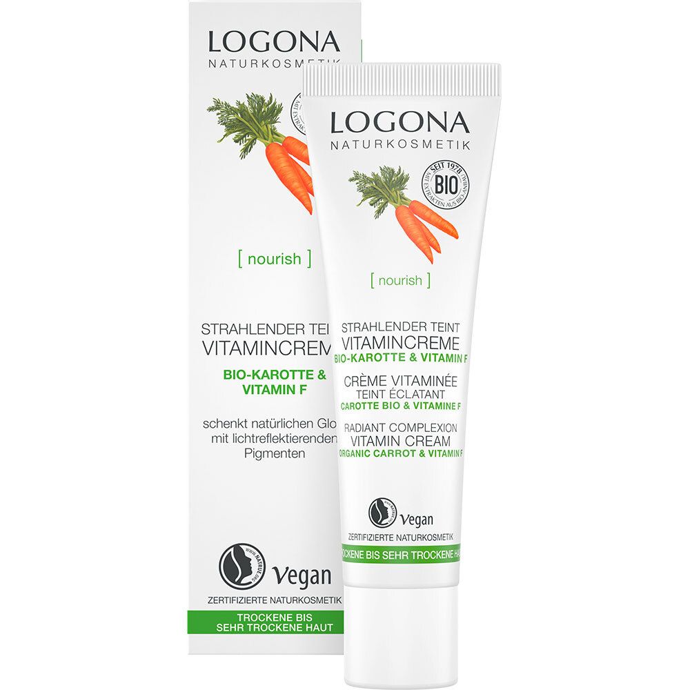 LOGONA Natural Cosmetics Radiant Complexion Vitamin Cream 30 ml