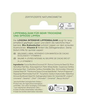 Logona Nourish Intensive Lip Balm