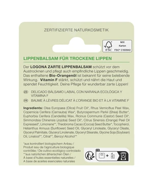 Logona Nourish Gentle Lip Balm