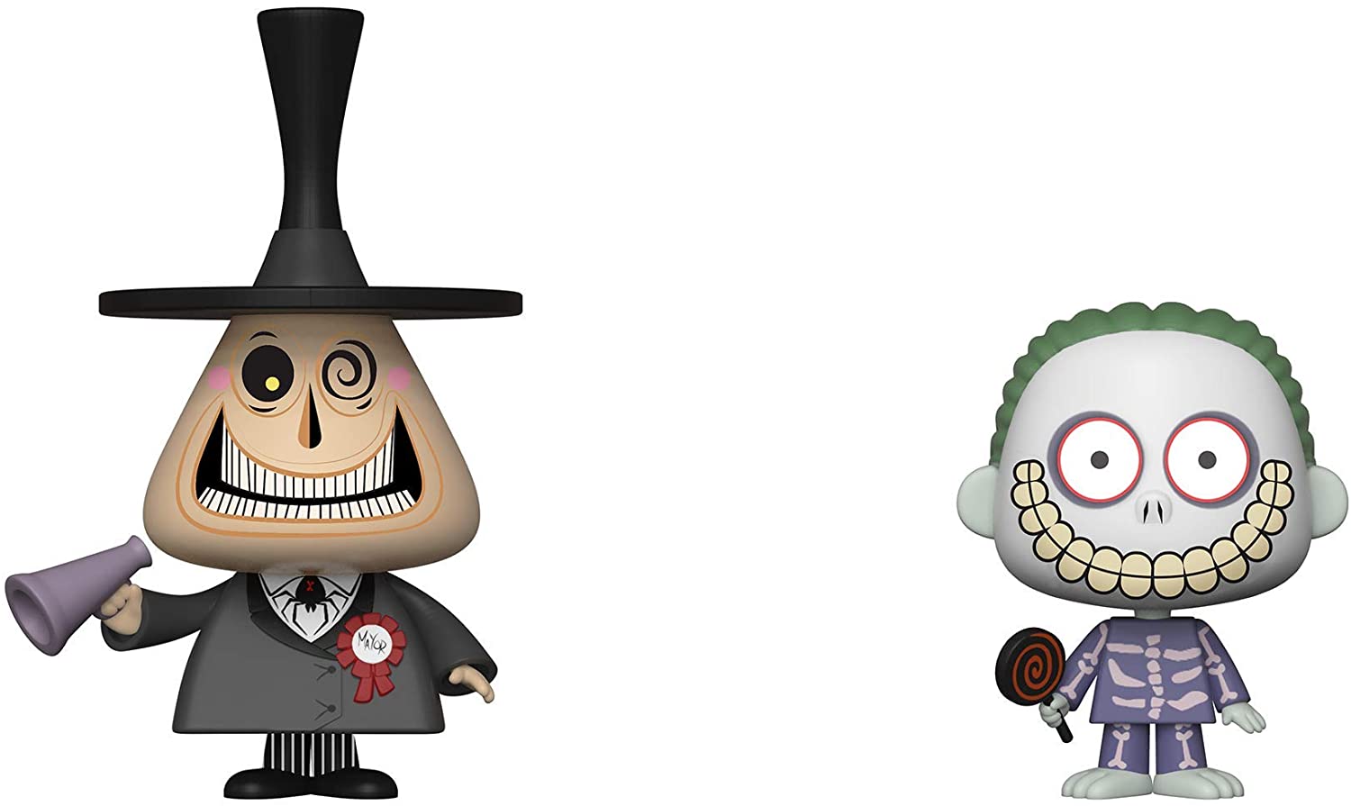 Funko 34002 Vynl 4-Inch Disney Nbx Mayor & Barrel Multi-Coloured