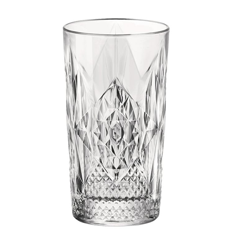 Bormioli Long drink cup 49 cl, Stone Hi-Ball No. FH49T, contents: 490 ml, H: 157.5 mm, D: 84 mm