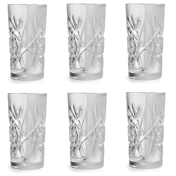 Long drink glass Hobstar matt (6 pieces) from Libbey