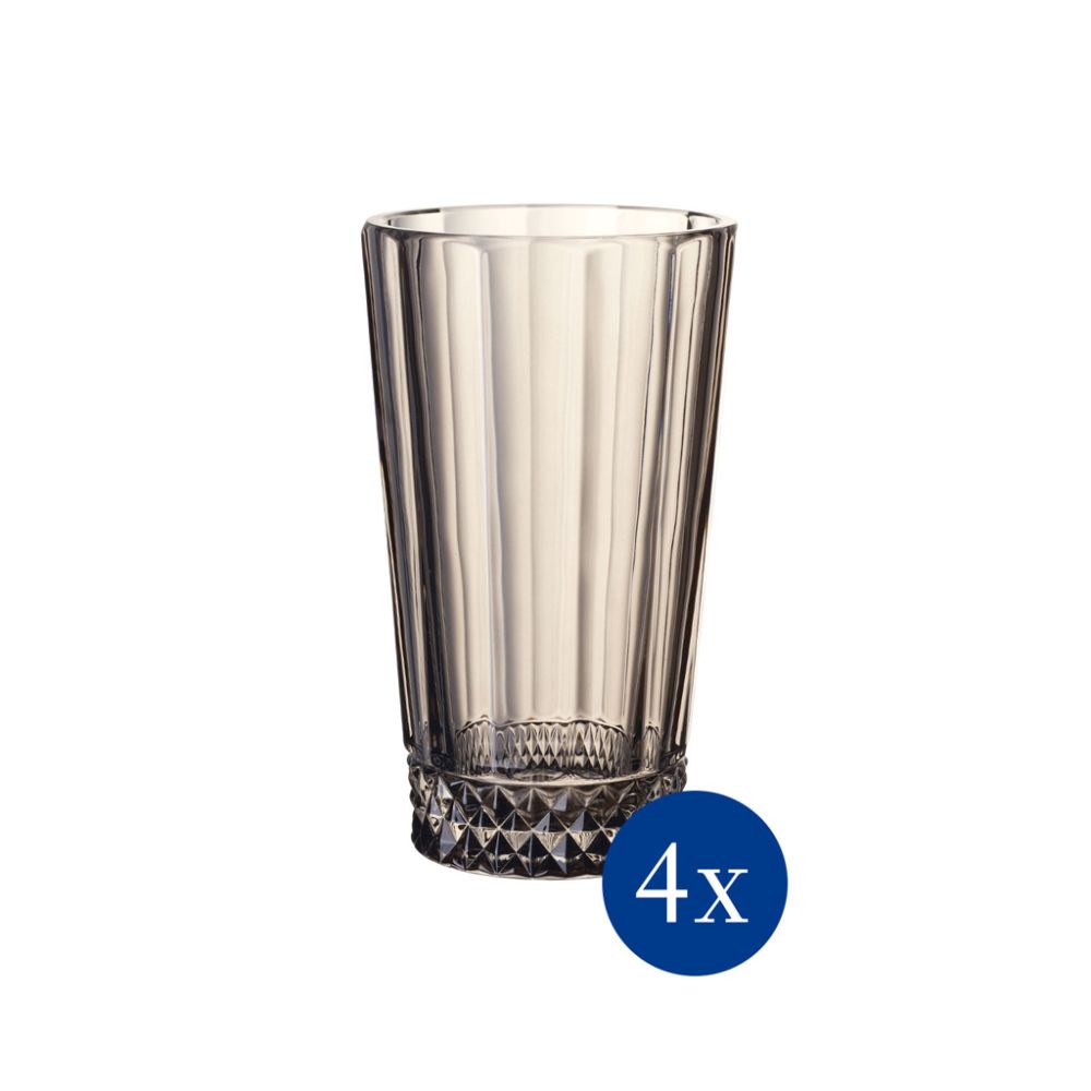 Villeroy und Boch Longdrinkglas Set 4pcs. 138mm Opéra Smoke Villeroy and Boch