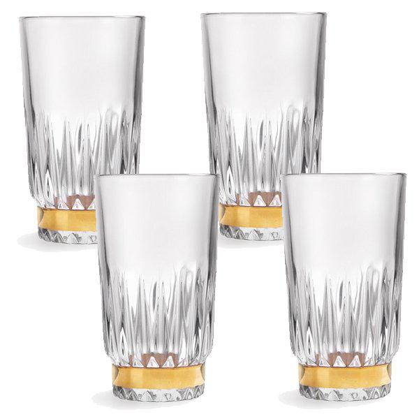 Highball glass Winchester Gold Ring (set of 6) from Libbey