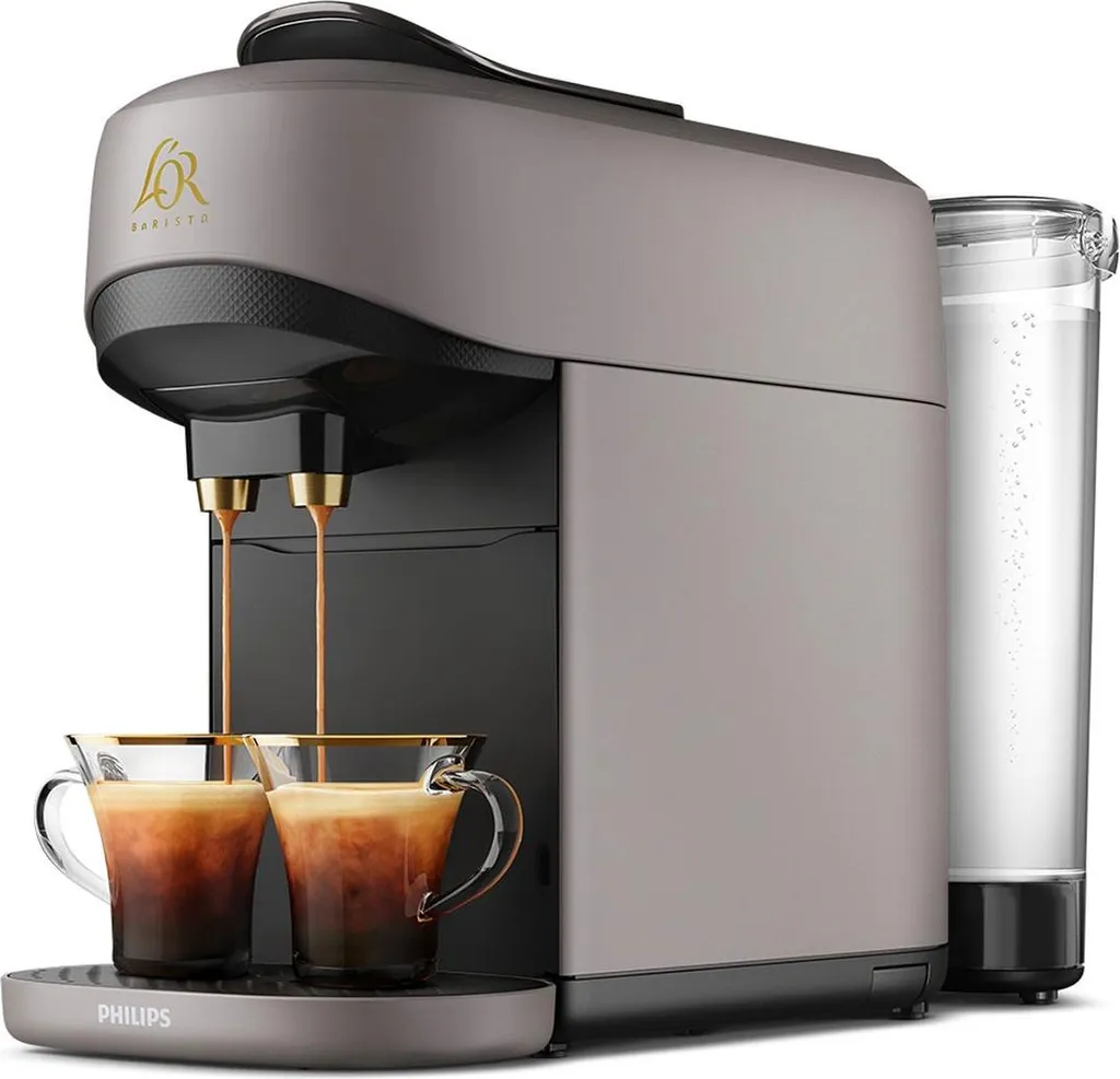 Philips L’OR LM9512/20, Pad coffee machine, coffee capsule, 1450 W, Grey