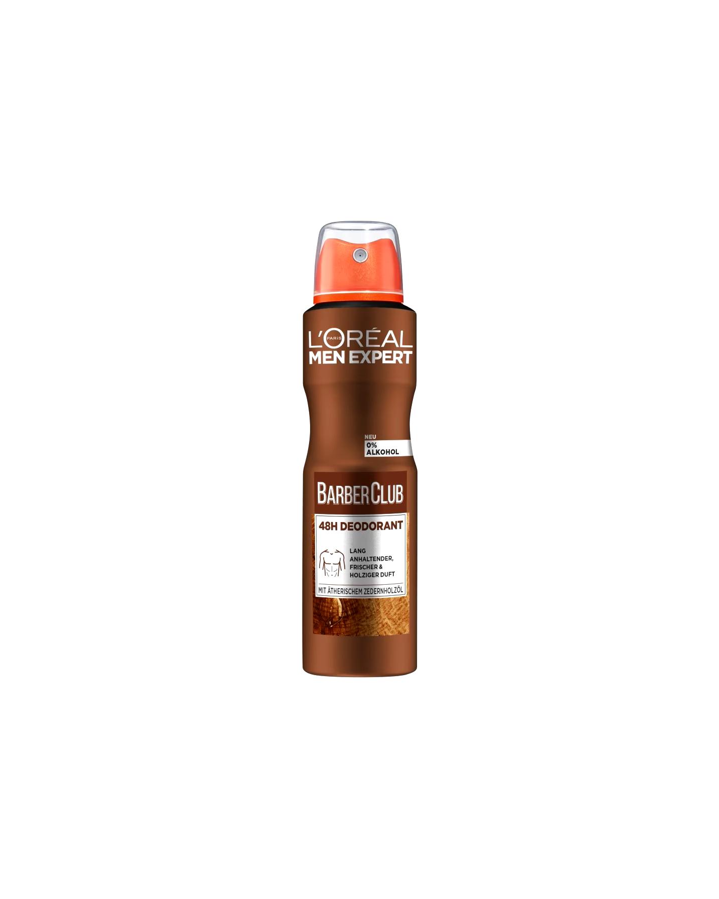 L´Oréal Men Expert L'Oréal Men Expert Deodorant Barber Club 48H anti-perspirant with a woody scent