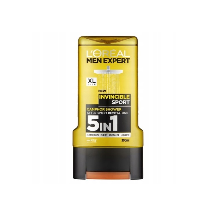 L'Oreal Men Expert Invincible Sport Shower Gel 300 ml