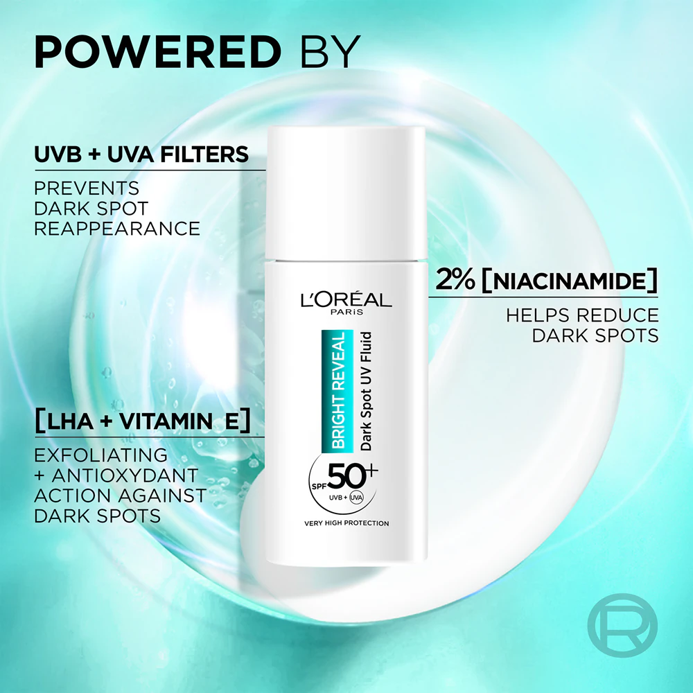 L´Oréal Paris L’Oréal Paris Bright Reveal Fluid against pigment spots SPF 50+