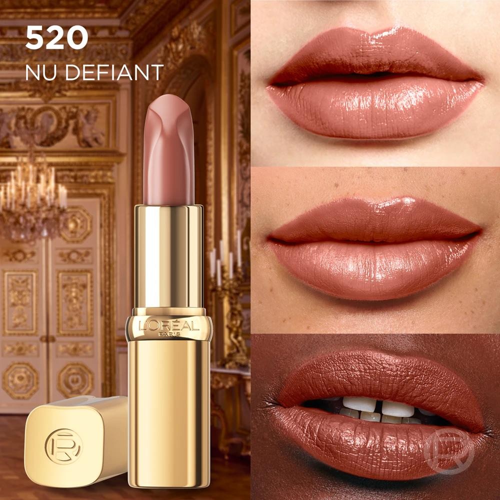 L´Oréal Paris L’Oréal Paris Color Riche Free the Nudes creamy hydrating lipstick Farbton 520 NU DEFIANT 4,7 g