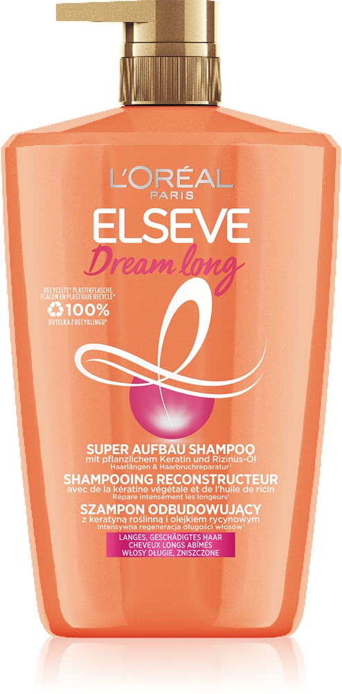 L´Oréal Paris L’Oréal Paris Elseve Dream Long Renewing Shampoo with Pump 1000 ml