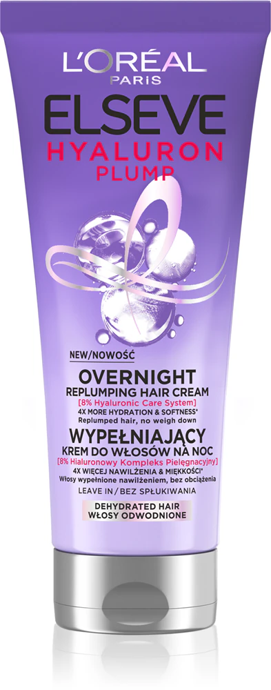 L´Oréal Paris L’Oréal Paris Elseve Hyaluron Plump Moisturizing Night Cream for Hair