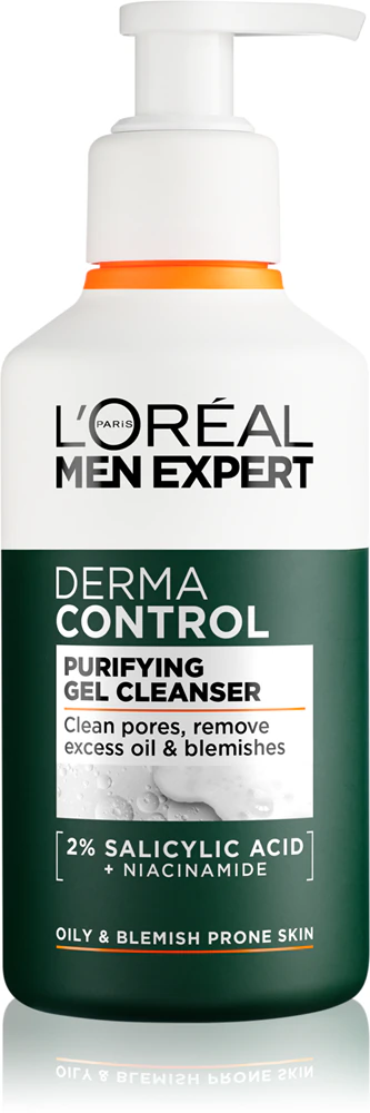 L´Oréal Paris L’Oréal Paris Men Expert Derma Control Cleansing Gel with Niacinamide