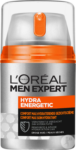 L'Oréal Paris LOréal Paris Men Expert Hydra Energetic Confort Max Moisturizer For Dry Skin 50ml