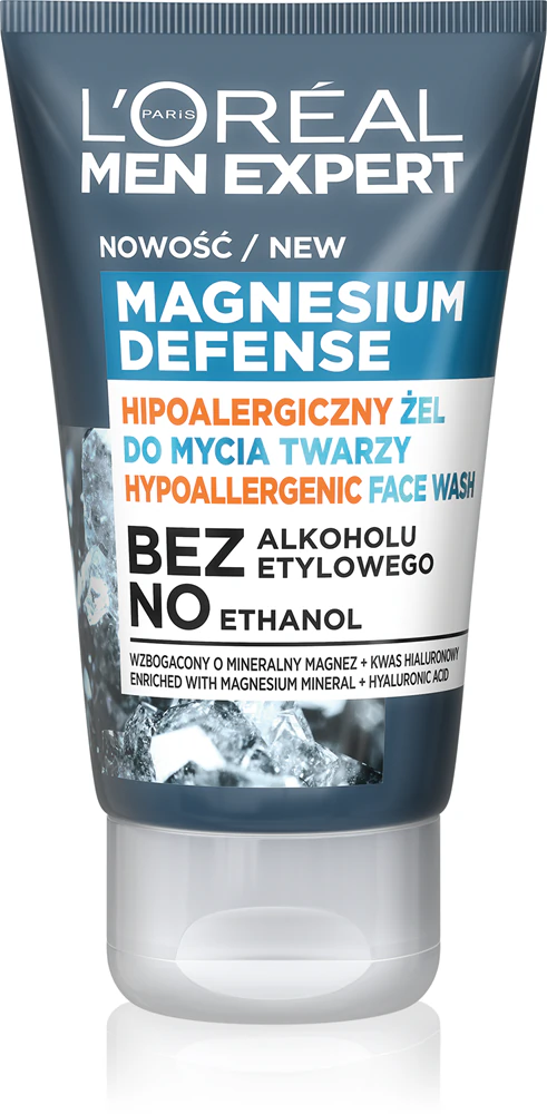 L´Oréal Paris L’Oréal Paris Men Expert Magnesium Defense facial cleansing gel for men