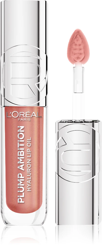 L´Oréal Paris L’Oréal Paris Plump Ambition lip gloss for more volume with hyaluronic acid Farbton 650 Nude Macaron 5 ml