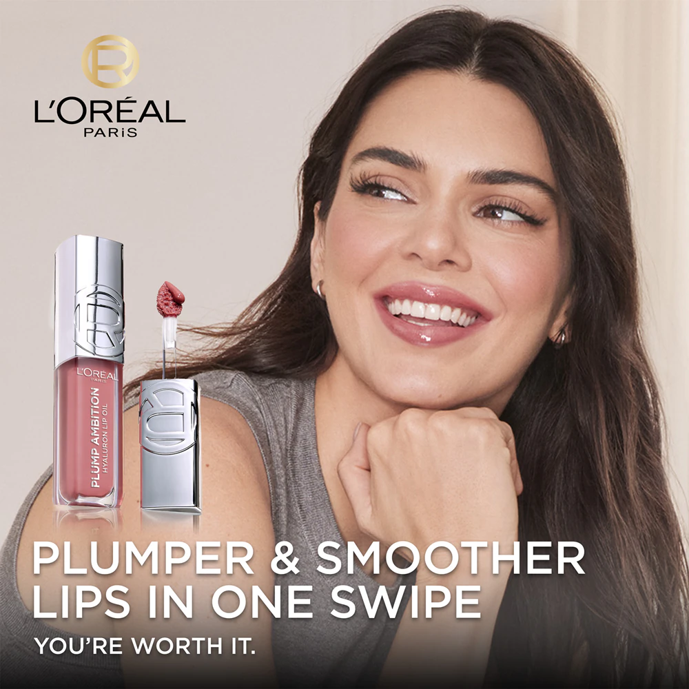 L´Oréal Paris L’Oréal Paris Plump Ambition lip gloss for more volume with hyaluronic acid
