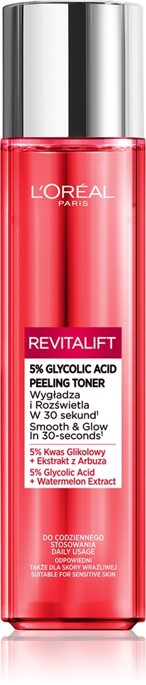 L´Oréal Paris L’Oréal Paris Revitalift Glycolic peeling toner Exfoliating cleansing tonic 180 ml
