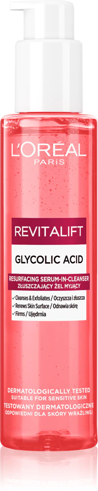 L´Oréal Paris L’Oréal Paris Revitalift Glycolic cleansing gel with peeling effect