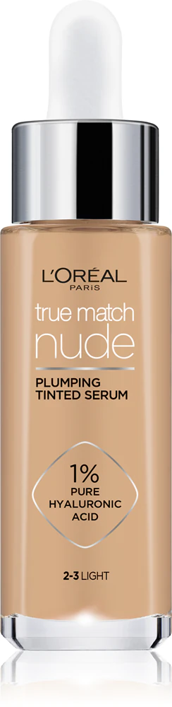 L´Oréal Paris L’Oréal Paris True Match Nude Plumping Tinted Serum Serum to unify skin tones None