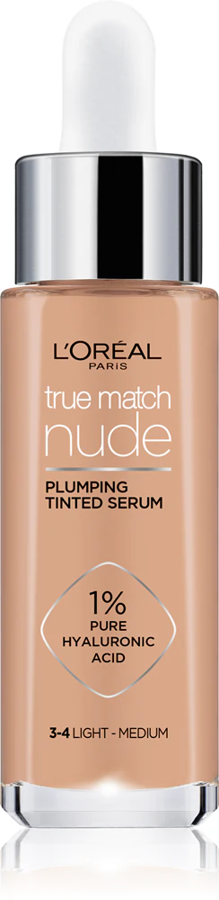 L´Oréal Paris L’Oréal Paris True Match Nude Plumping Tinted Serum Serum to unify skin tones None