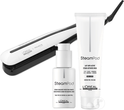L'Oréal Professionnel LOréal Professionnel Steampod 3.0 + Smoothing Milk Fine Hair 150ml + Serum Concentrate 50ml