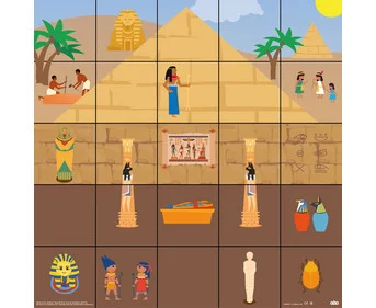 Loti-Bot floor mat “Ancient Egypt”