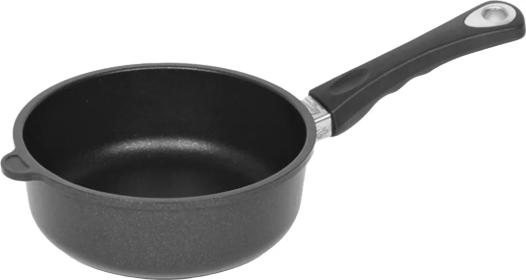 LOTUS cast iron pan, high-sided pan Ø 20cm, base 15cm, height 7.5cm, Germany!