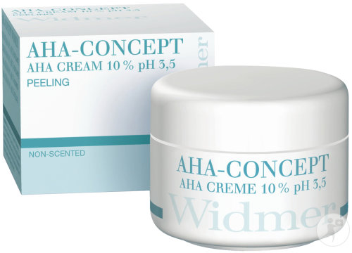Louis Widmer AHA-Concept Peeling Cream AHA 10% Without Perfume Jar 50ml