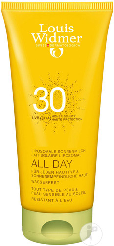 Louis Widmer All Day Liposomal Sun Milk SPF30 Without Perfume Tube 200ml