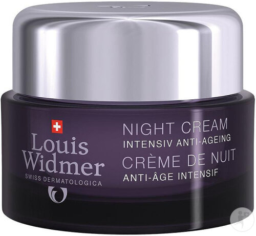 Louis Widmer Anti-Ageing Intensive Night Cream Without Perfume Jar 50ml