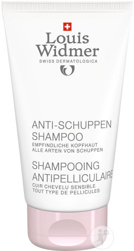 Louis Widmer Anti-Dandruff Shampoo For Sensitive Scalp Lightly Perfumed Tube 150ml