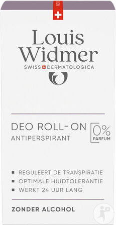 Louis Widmer antiperspirant perfume-free deodorant roll-on 50ml