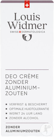 Louis Widmer Deodorant Cream Without Aluminum Salts 40ml